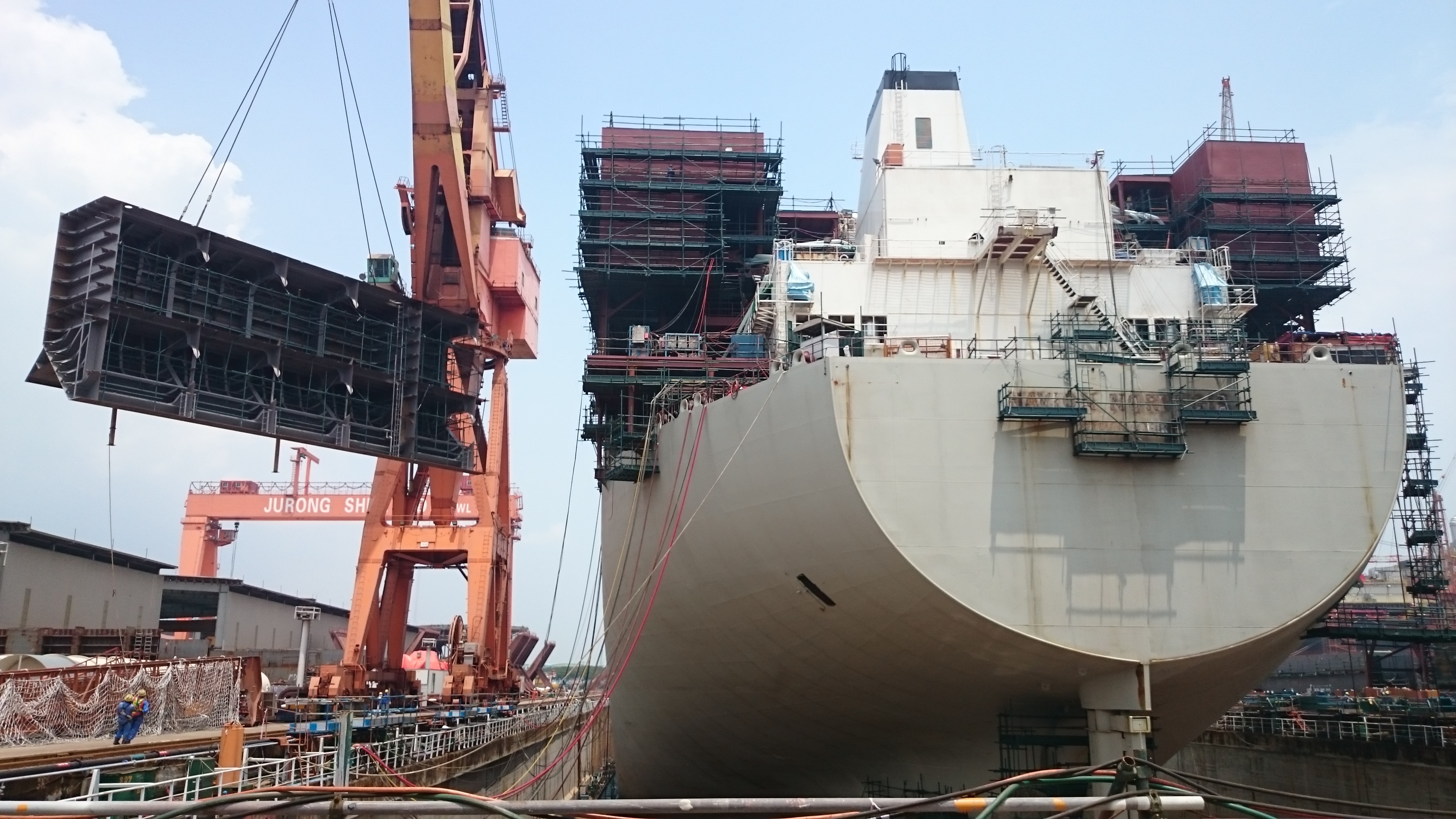 Sponson Block Lifting Teekay Teekay