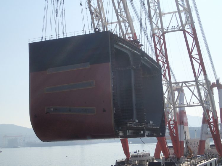 ECC-Shuttle-Keel-Laying