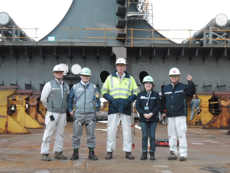 ECC-Shuttle-Keel-Laying