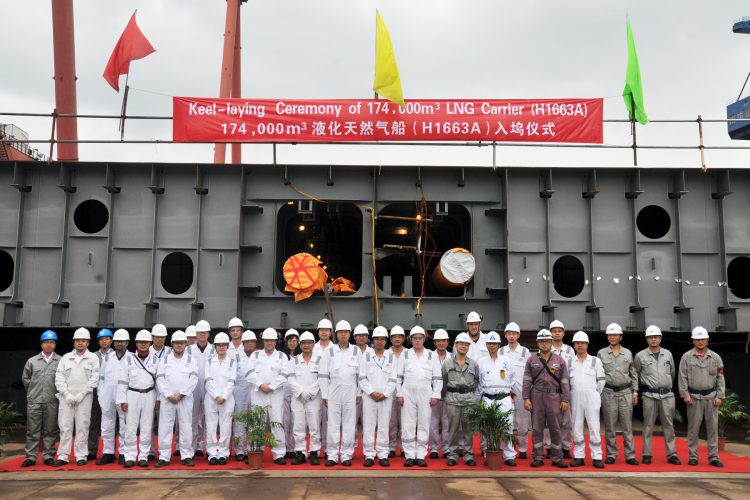 Pan Asia - Keel Laying Ceremony