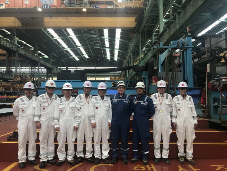 E-Shuttle steel cutting ceremony 2018 (1)