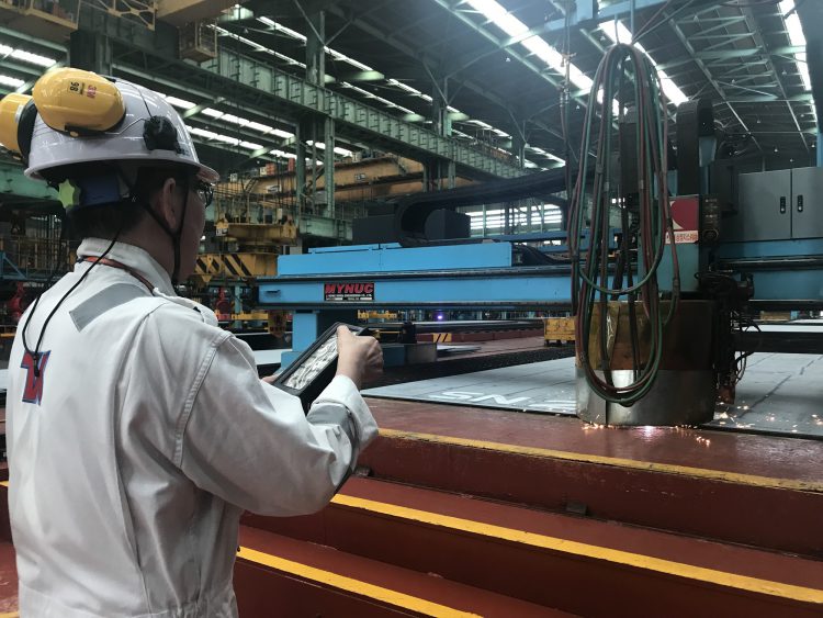 E-Shuttle steel cutting ceremony 2018 (2)