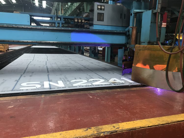 E-Shuttle steel cutting ceremony 2018 (3)