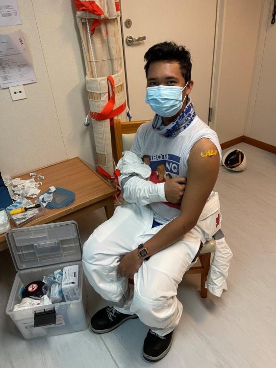 Seafarer Vaccinated