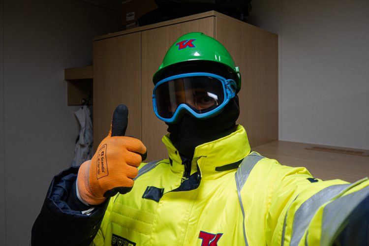 Selfie by Deck Cadet Mathew