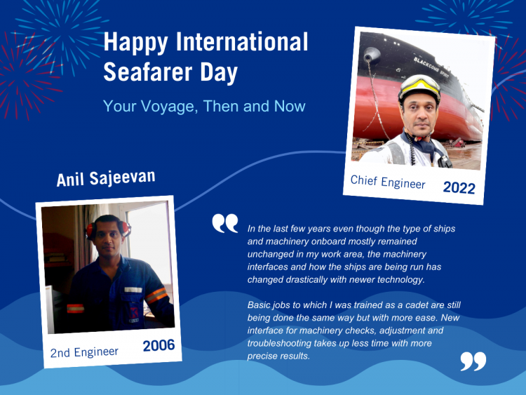 Chief Engineer Anil Sajeeva