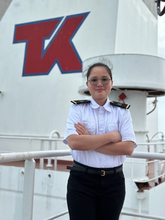 Junior 3rd Officer Khirsteen Morata Sinogbuhan