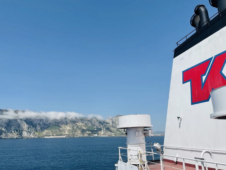 Donegal Spirit at Gibraltar