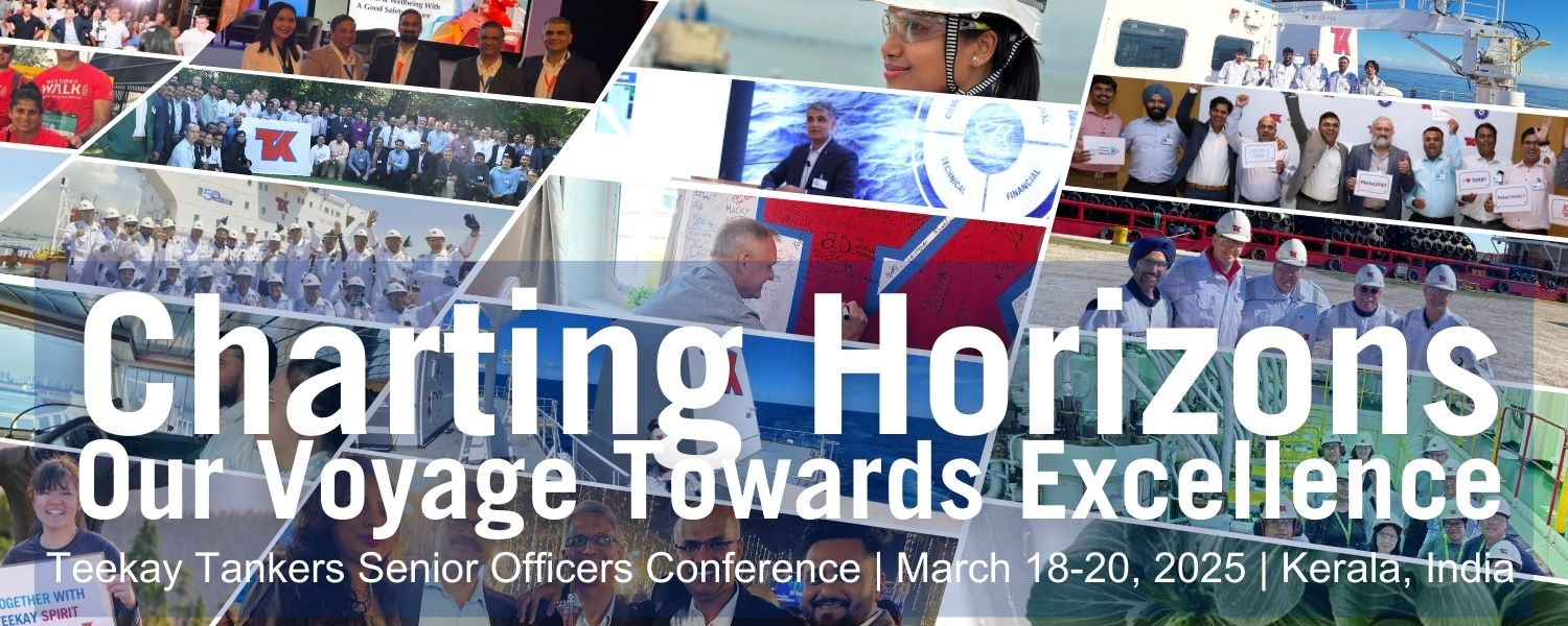 a poster that says Charting Horizon: Our Voyage Towards Excellence