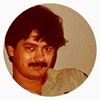 a man with a moustache