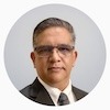 A man in glasses